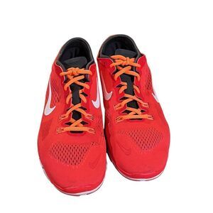 Nike Free TR Fit 4 Womens Size 9 Running Sneakers Shoes Florescent Orange
